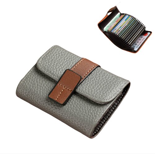 INF Nova denarnica z režami za 18 kartic Grey, (21730121) Cene