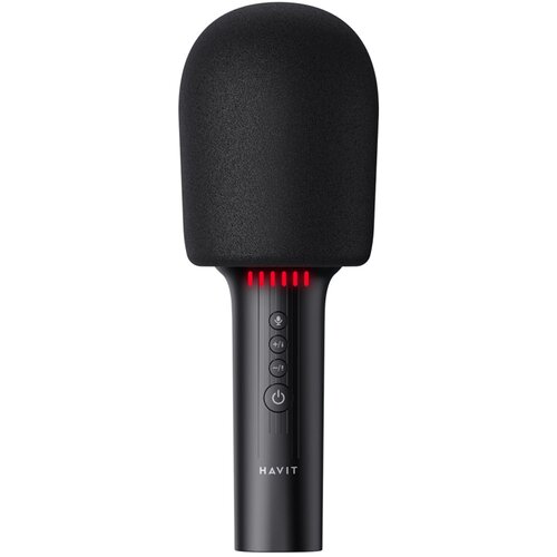 Havit Prijenosni karaoke mikrofon (SK851BT) Bluetooth V5.0 TF AUX 6h 1200mAh - Crni Slike