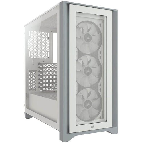 Corsair Kućište 4000X iCUE (CC-9011205-WW) White Cene