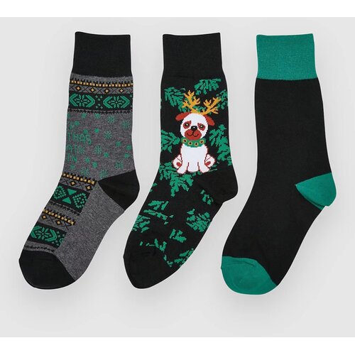 Urban Classics Christmas Dog 3-Pack Socks multicolor Cijene