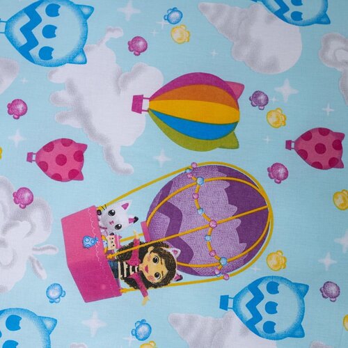 Jerry Fabrics Pamučna dječja posteljina za krevet za jednu osobu 140x200 cm Gabby&amp;#039;s Dollhouse &amp;quot;Balloon&amp;quot; &amp;ndash; Slike