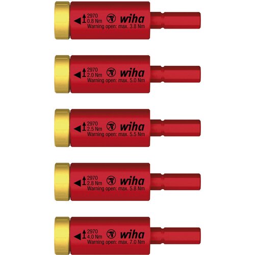 Wiha 41479 Postavljanje obrtnog momenta easyTorque Adapter električarski za slimBitovima i Slimvario&reg; držač, 5 delova Cene