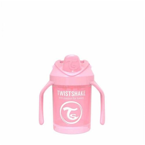 Twistshake® bočica za učenje pijenja mini cup pastel pink Cijene