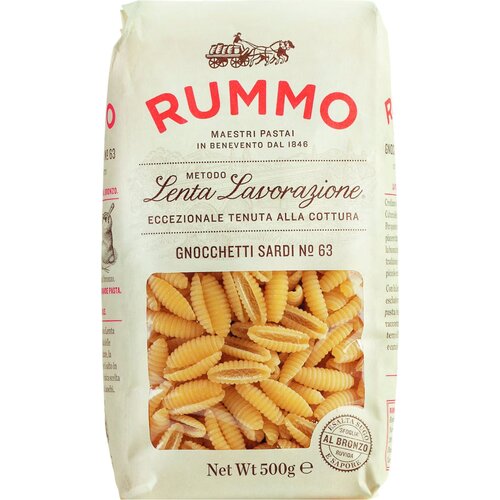 Rummo Le Classiche &ndash; Gnocchetti sardi N&deg;63 - 500 g Cene