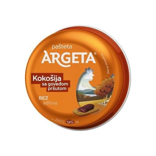 Argeta pašteta kokošija sa govedjom pršutom 95G Cene