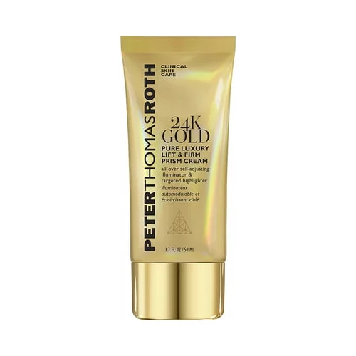 Peter Thomas Roth 24K Gold Lift & Firm Prism Cream luksuzna posvjetljujuća krema za zaglađivanje i zatezanje lica 50 ml