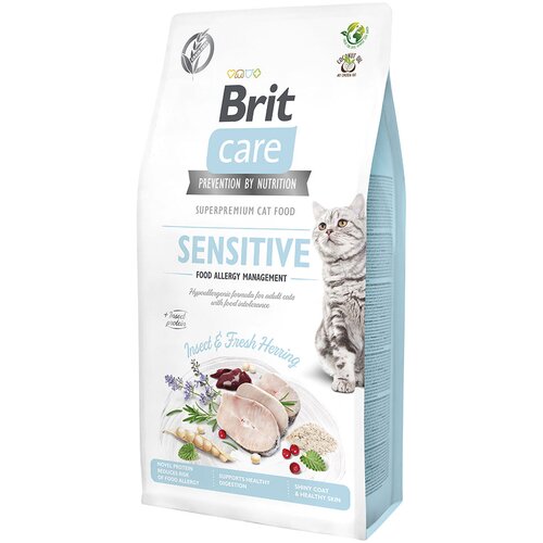 Brit Care Cat Grain-Free Insect Food Allergy Management - 7 kg Cene