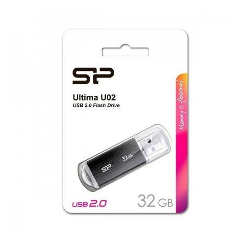 Silicon Power TW USB Ffalsh memorija 32GB 2.0/ultima U02 crna ( UFSU0232K/Z ) Slike