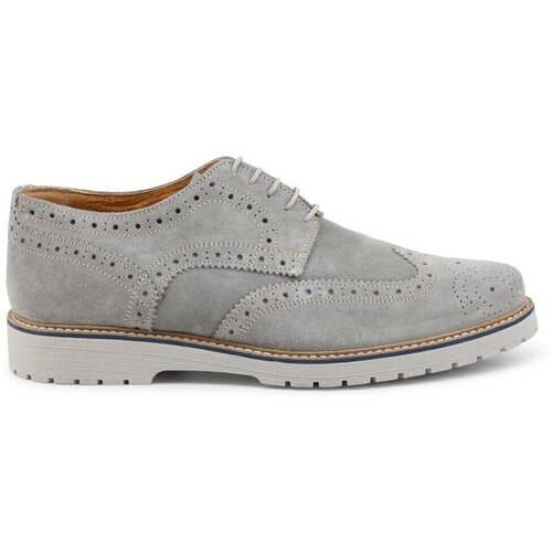 Duca di Morrone Nizki čevlji Tancredi - Suede Gray Siva Cene