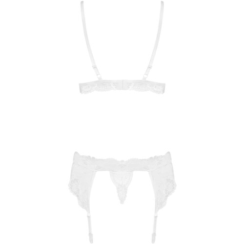 Obsessive 810-SEG 3 pcs Set White S/M Slike