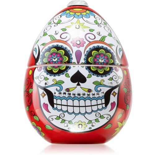 Ladenac Skull Red di&amp;scaron;eča sveča 220 g Slike