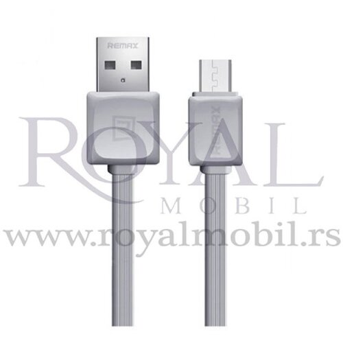 Remax usb fast data cable 1000m RC-008m micro sivi --S71 Slike