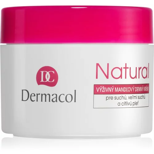 Dermacol natural almond dnevna krema za obraz za suho kožo 50 ml za ženske