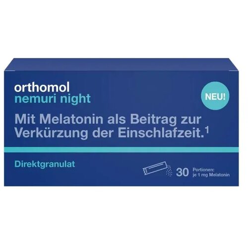 Orthomol Suplement protiv nesanice Nemuri Night Direkt, 30 kesica Cene