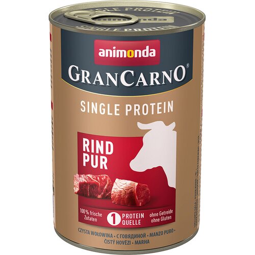 animonda GranCarno Adult Single Protein 24 x 400 g - Govedina Cijene