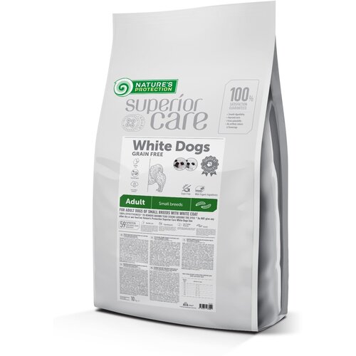 Nature&amp;#039;s Protection Suva hrana za pse White Dog Adult Small, 10kg Slike