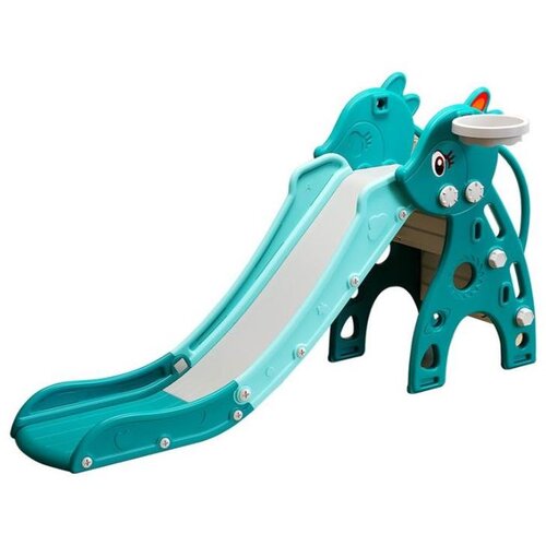  MamaKids tobogan s ljestvama za djecu, zeleni jelen 150 cm Cene