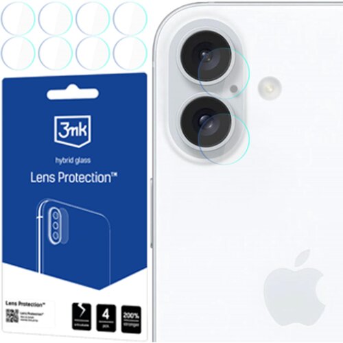 3mk ZA&amp;Scaron;ČITA LEČ KALJENO STEKLO ZA APPLE IPHONE 16 PLUS - ZA&amp;Scaron;ČITA, (21976579) Slike