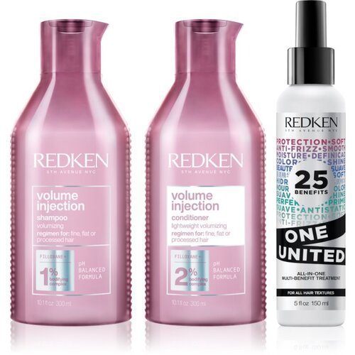 Redken Volume Injection ugodno pakiranje za volumen las Slike