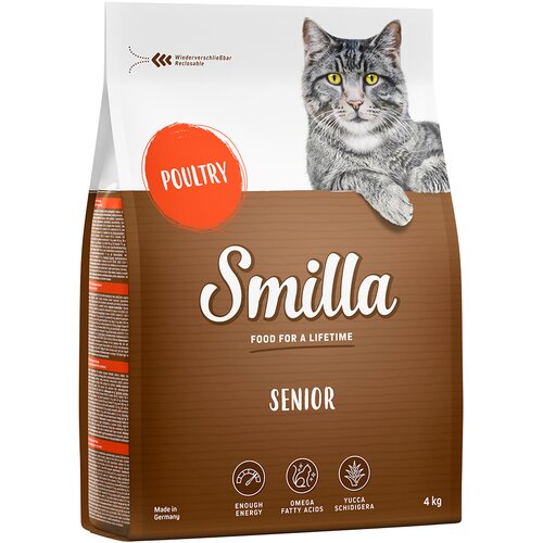 Smilla Senior perutnina - Varčno pakiranje: 2 x 4 kg Cene