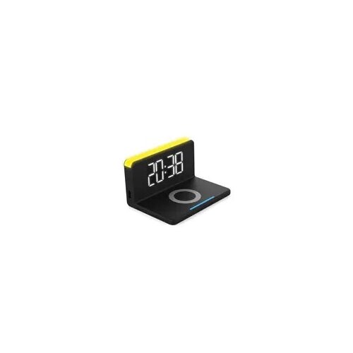 Terratec ChargeAir Digital alarm clock Black, Yellow Slike