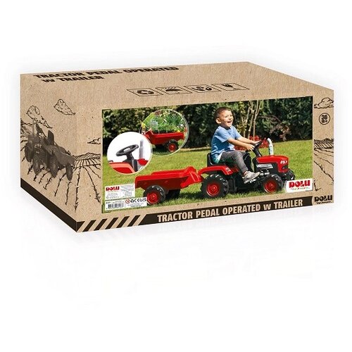 Dolu Traktor sa prikolicom 081537 Slike