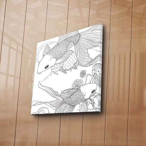 Wallity Slika za zid BOYA-39, 45x45 cm Cene