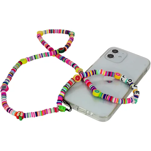 AVIZAR Obesek za telefon 65 cm Heishi and Love beads, Lovely Collection, (20763599)