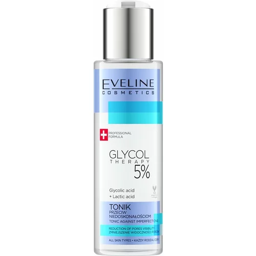 Eveline Cosmetics Glycol Therapy toner za čišćenje za nepravilnosti na koži lica 110 ml