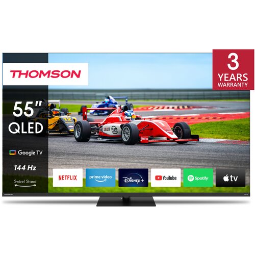 Thomson 55QG7C14 TV 139.7 cm (55) 4K Ultra HD Smart TV Wi-Fi Black Slike