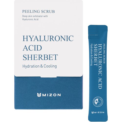 Mizon hyaluronic acid sherbet peeling scrub 5gr Cene