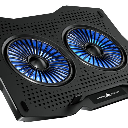 WHITESHARK Ice Guard GCP-4 rashladni stalak za laptop, 2 ventilatora Slike