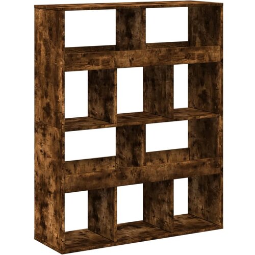 Maison Chic Knjižna omara - Knjižni regal dimljeni hrast 100x33x125,5 cm inženirski les, (21724897) Cene