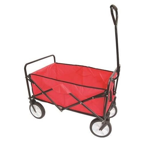 Strend Pro Sklopiva Vrtna Kolica 24x45x75 cm, 50 L, Do 70 kg, Vrtljivi Kotači 360&amp;deg; Slike
