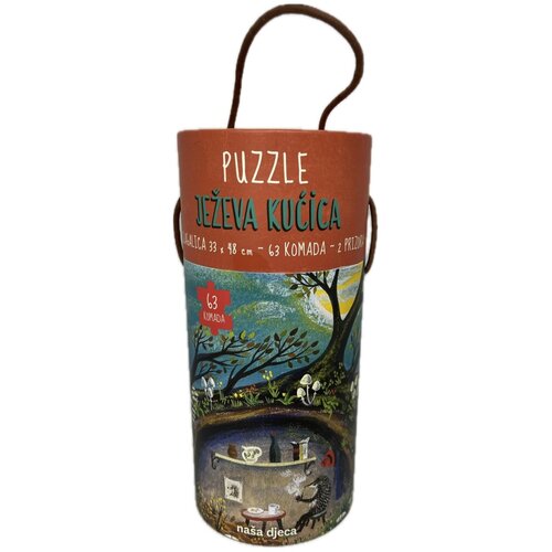 NAŠA DJECA Ježeva kućica - puzzle JEZ8 Cijene