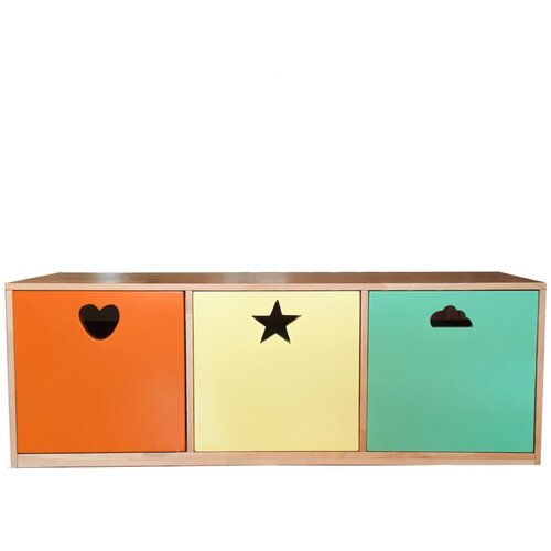 Hanah home Višenamenski ormar Toys Cabinet Slike