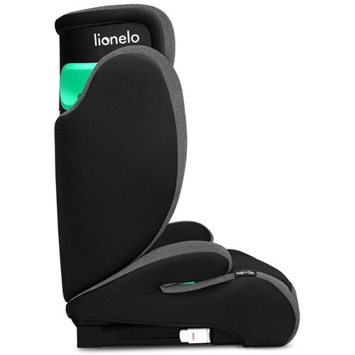 Lionelo avtosedež Hugo i-Size 15-36 kg (100-150 cm), Black Grey Slike