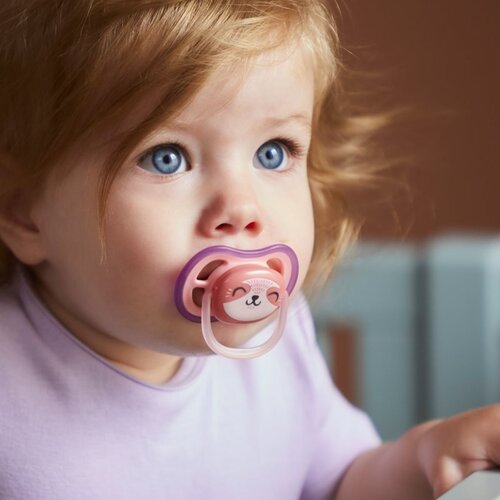 Avent silikonska tolažilna duda ultra air - 18m+ (2 kos) Cene