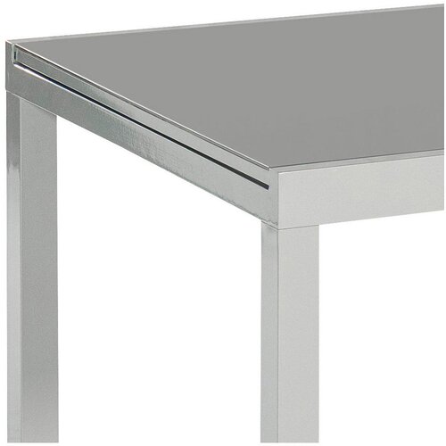 Gardenson Raztegljiva Vrtna Miza Ambia, Steklo, Aluminij, 200-300x110 Slike