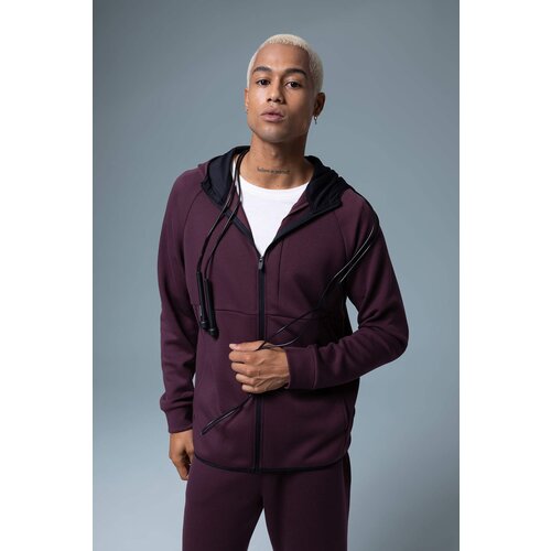 Defacto Slim Fit Zipper Scuba Fabric Cardigan Slike