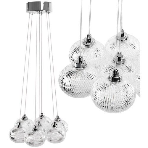 Toolight Viseća Lampa MS021-7CP Chrome Slike
