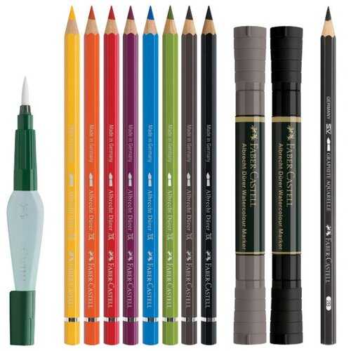  SET ALBRECHT D&amp;Uuml;RER PK12 TRY-IT FABER CASTELL 117520 Slike