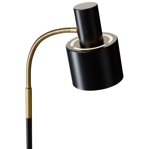 Halo Design 746866 - podna lampa vogue 1xE27/40W/230V crna/mesing Slike