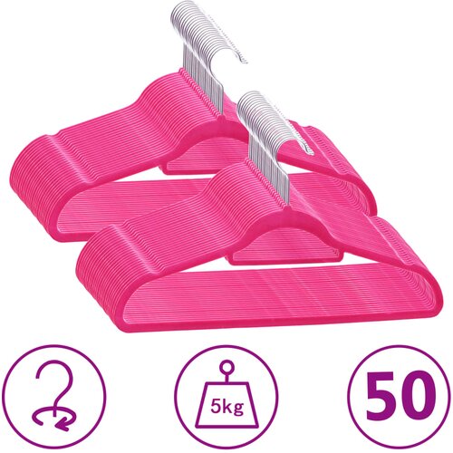 VidaXL 50-dijelni set vje&amp;scaron;alica protuklizni ružičasti bar&amp;scaron;unasti Slike