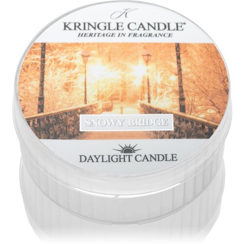Kringle Candle Snowy Bridge čajna sveča 42 g Slike