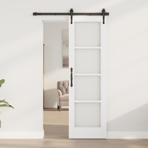 VidaXL Unutarnja vrata s staklom &amp;quot;ORKDAL&amp;quot; Bijela 61x198,5x4 cm Slike