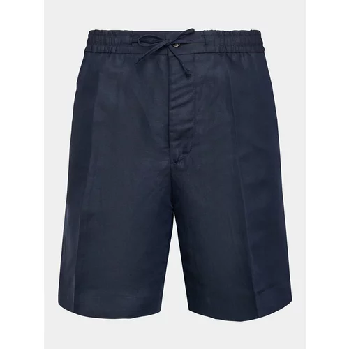 J.Lindeberg Kratke hlače iz tkanine Baron FMPA08410 Mornarsko modra Regular Fit
