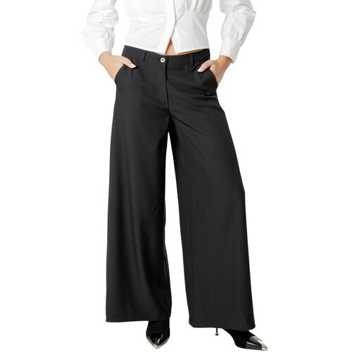 I AM Lahkotne hlače & Harem hlače Alice wide pant L023 Črna Cene