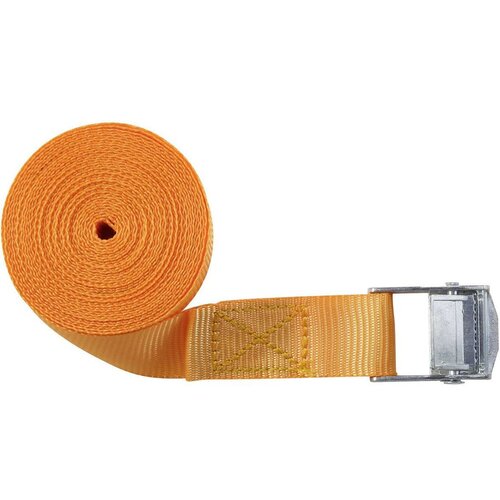 Toolcraft TO-6811770 zatezna traka sa steznom kopčom Vučna sila LC (pojedinačno / izravno)=125 daN (D x Š) 4.5 m x 25 mm Cijene