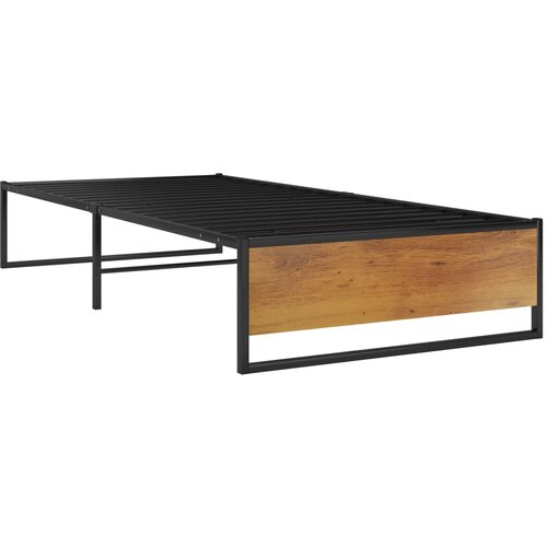  Okvir za krevet crni metalni 100 x 200 cm Slike